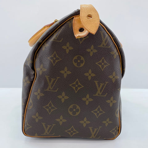 LOUIS VUITTON Speedy 30 Handbag Brown WS32824