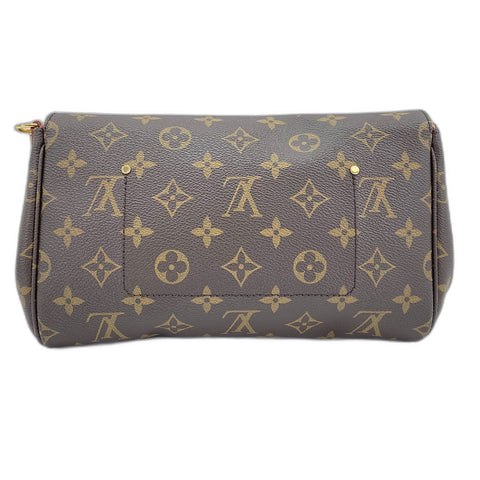 LOUIS VUITTON Favorit MM Shoulder Bag Brown WS32825