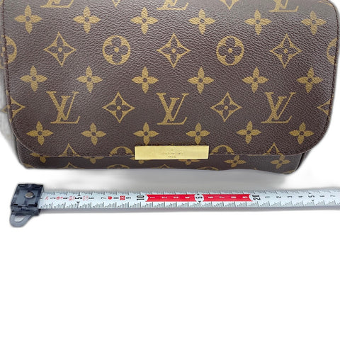 LOUIS VUITTON Favorit MM Shoulder Bag Brown WS32825