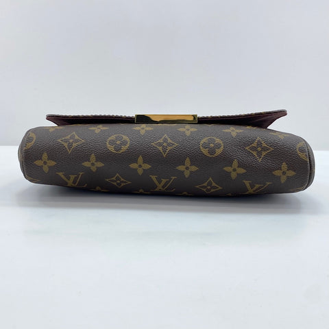 LOUIS VUITTON Favorit MM Shoulder Bag Brown WS32825