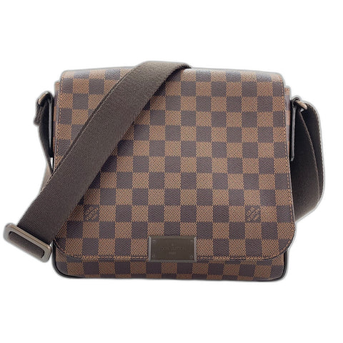 LOUIS VUITTON District PM Shoulder Bag Brown WS32831