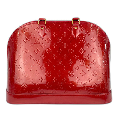LOUIS VUITTON Alma GM Handbag Red WS32832