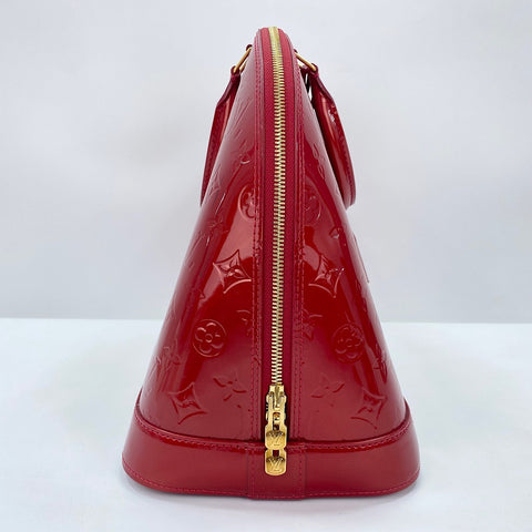 LOUIS VUITTON Alma GM Handbag Red WS32832