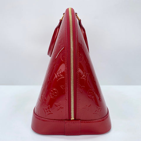LOUIS VUITTON Alma GM Handbag Red WS32832
