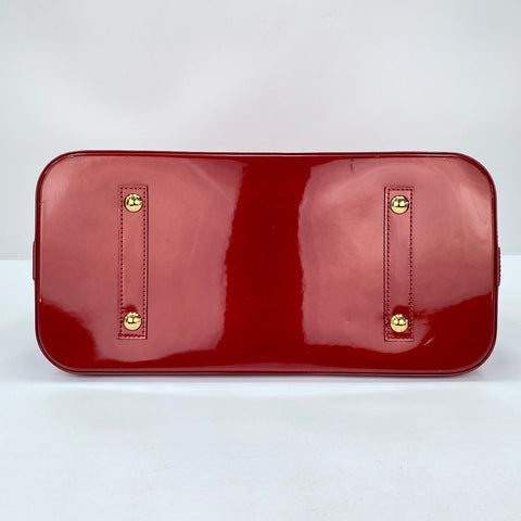 LOUIS VUITTON Alma GM Handbag Red WS32832