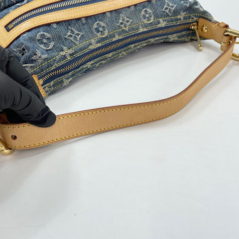 LOUIS VUITTON Buggy PM Shoulder Bag blue WS32834