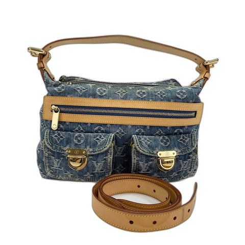 LOUIS VUITTON Buggy PM Shoulder Bag blue WS32834