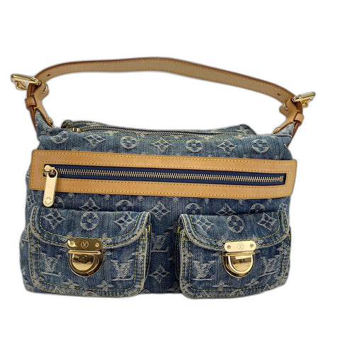 LOUIS VUITTON Buggy PM Shoulder Bag blue WS32834