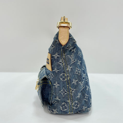 LOUIS VUITTON Buggy PM Shoulder Bag blue WS32834