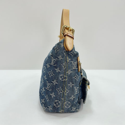 LOUIS VUITTON Buggy PM Shoulder Bag blue WS32834