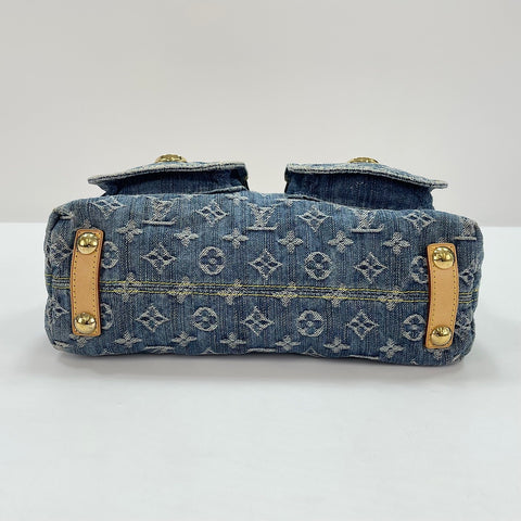 LOUIS VUITTON Buggy PM Shoulder Bag blue WS32834