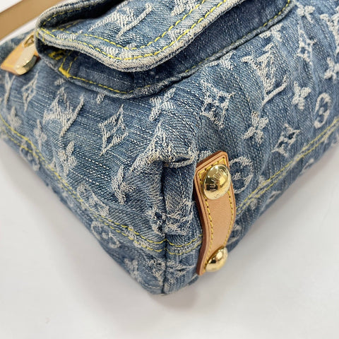 LOUIS VUITTON Buggy PM Shoulder Bag blue WS32834
