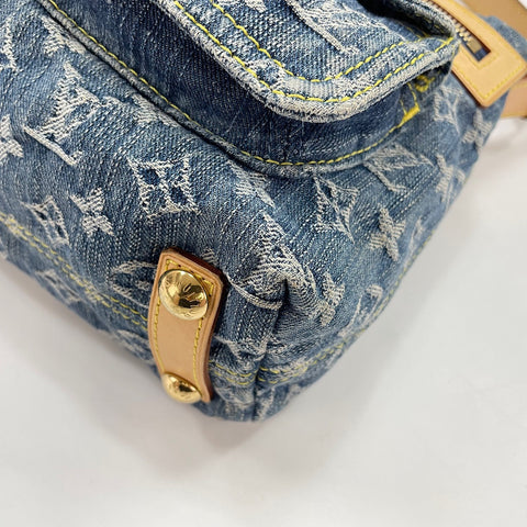 LOUIS VUITTON Buggy PM Shoulder Bag blue WS32834