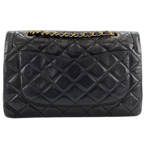 CHANEL Matrasse Shoulder Bag lambskin black WS32835