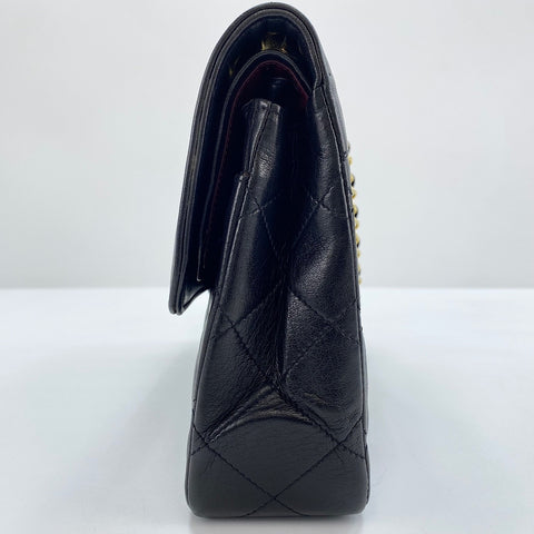 CHANEL Matrasse Shoulder Bag lambskin black WS32835
