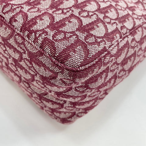 Christian Dior Trotter Tote Bag canvas wine-red WS32837