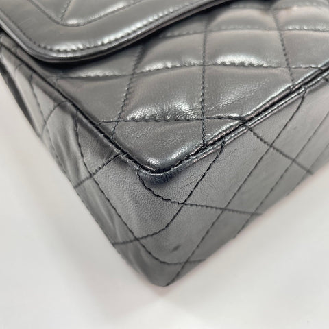 CHANEL Matelasse Shoulder Bag lambskin black WS32838