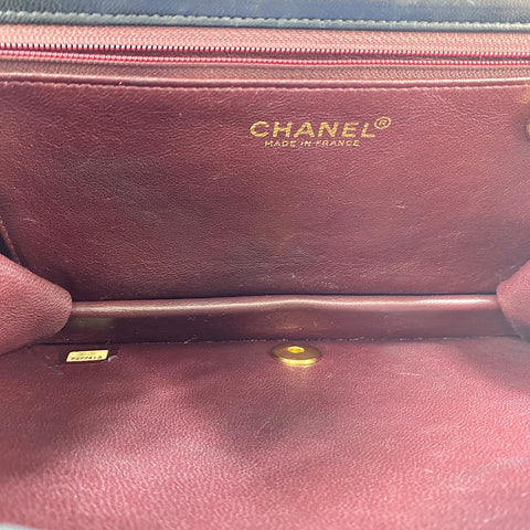 CHANEL Matrasse Shoulder Bag lambskin black WS32845