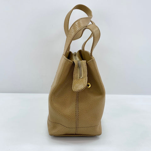 CHANEL Shoulder Bag beige WS32849