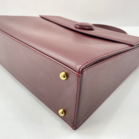 CARTIER Must Line Handbag leather wine-red WS32855