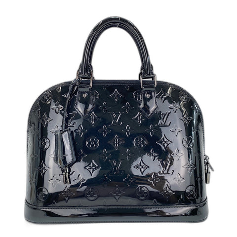 LOUIS VUITTON Alma PM Handbag black WS32857