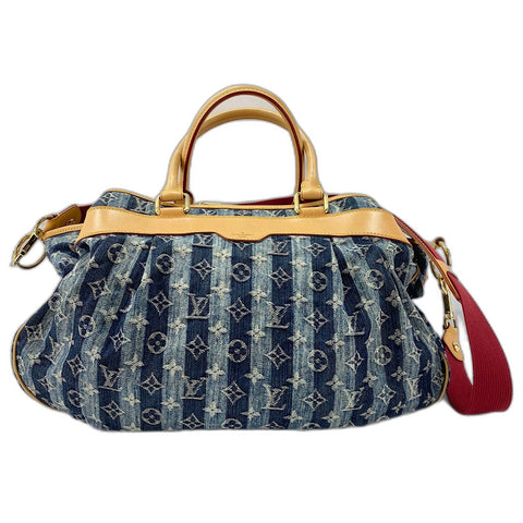LOUIS VUITTON Caba Leie GM Tote Bag blue WS32858