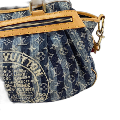 LOUIS VUITTON Caba Leie GM Tote Bag blue WS32858