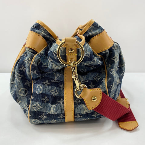 LOUIS VUITTON Caba Leie GM Tote Bag blue WS32858