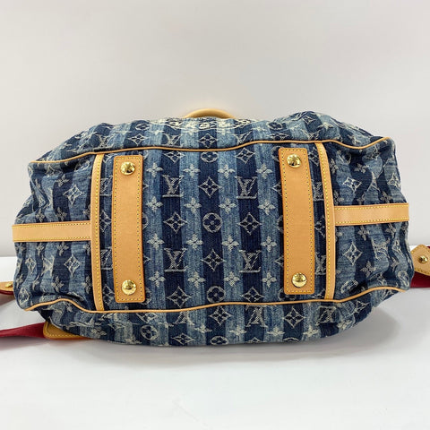 LOUIS VUITTON Caba Leie GM Tote Bag blue WS32858