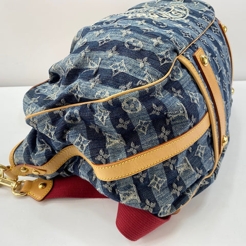 LOUIS VUITTON Caba Leie GM Tote Bag blue WS32858