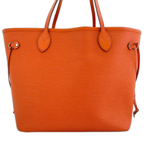 LOUIS VUITTON Neverfull MM Tote Bag Orange WS32861