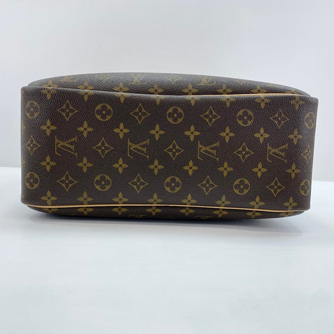 LOUIS VUITTON Deauville Handbag Brown WS32862