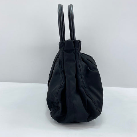 PRADA 2WAY Handbag Nylon black WS32865