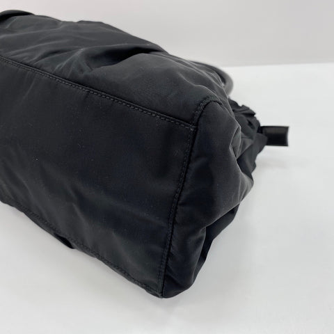 PRADA 2WAY Handbag Nylon black WS32865