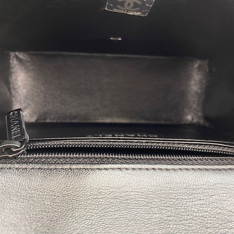 CHANEL Mini matrasse Shoulder Bag lambskin black WS32875
