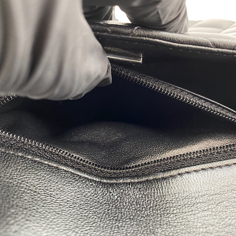 CHANEL Mini matrasse Shoulder Bag lambskin black WS32875