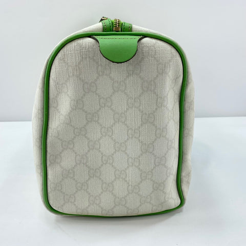 GUCCI Joyline mini Boston bag PVC green WS32877