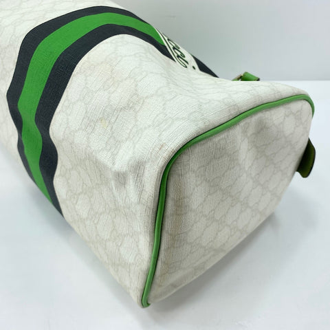 GUCCI Joyline mini Boston bag PVC green WS32877