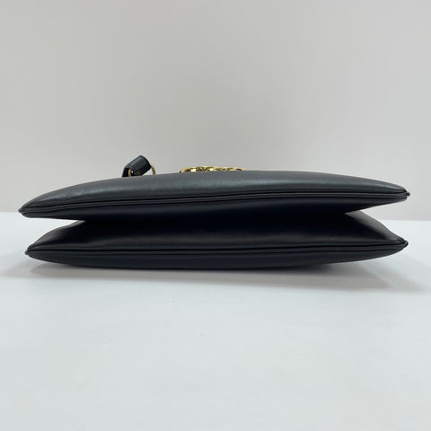 GUCCI GG Marmont 2WAY Handbag leather black WS32878