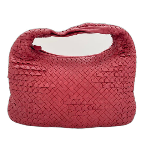 BOTTEGAVENETA INTRECCIATO Handbag leather Red WS32879