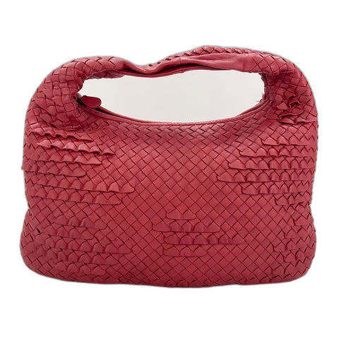 BOTTEGAVENETA INTRECCIATO Handbag leather Red WS32879