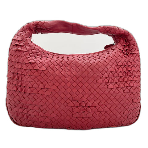 BOTTEGAVENETA INTRECCIATO Handbag leather Red WS32879