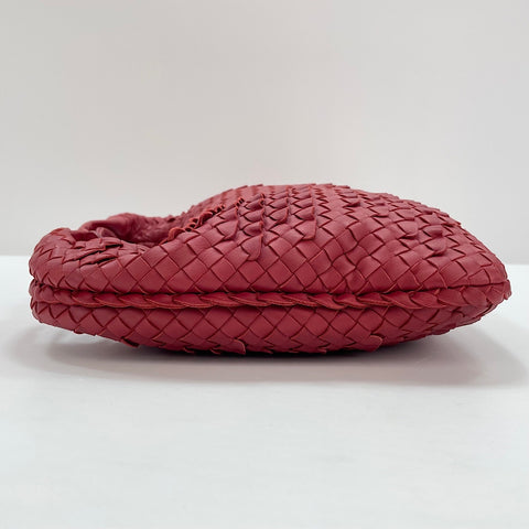 BOTTEGAVENETA INTRECCIATO Handbag leather Red WS32879
