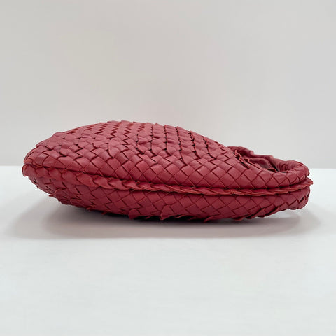 BOTTEGAVENETA INTRECCIATO Handbag leather Red WS32879