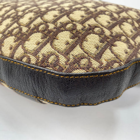 Christian Dior Trotter Shoulder Bag Brown WS32884