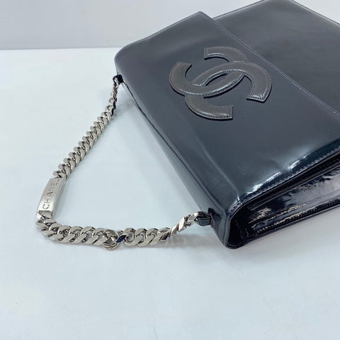 CHANEL Shoulder Bag leather black WS32888