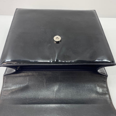 CHANEL Shoulder Bag leather black WS32888