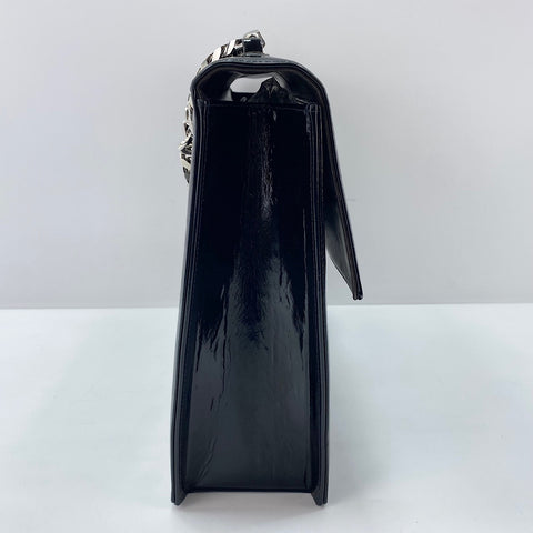 CHANEL Shoulder Bag leather black WS32888