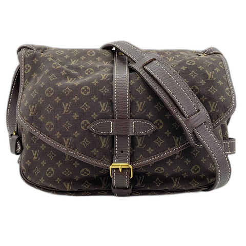 LOUIS VUITTON Saumur 30 Shoulder Bag Brown WS32890