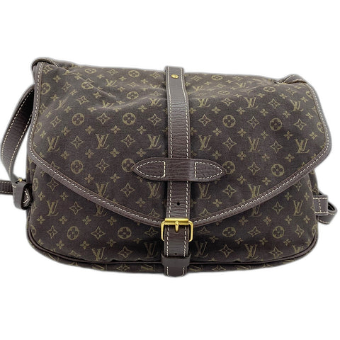 LOUIS VUITTON Saumur 30 Shoulder Bag Brown WS32890